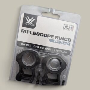 Vortex Pro Series Scope Rings 30mm Extra High Black Height Aluminum PR30-XH NEW